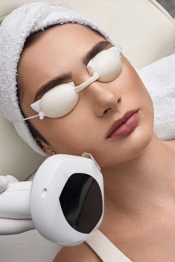 Skin rejuvenation laser treatment result